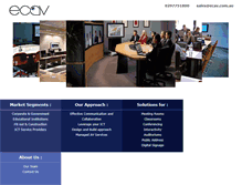 Tablet Screenshot of ecav.com.au